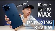 IPhone 12 Pro Max (Pacific Blue) Unboxing and Quick Review (PHILIPPINES)