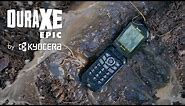 Kyocera DuraXE Epic on AT&T/FirstNet Ready – All-Terrain Tough, Compact and Customizable Flip Phone