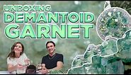 Unboxing Demantoid Garnet with John Ferry | Rare, Beautiful Green Gems
