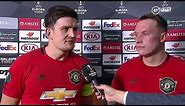 Harry Maguire: "It was an honour to be captain" | Partizan 0-1 Man Utd