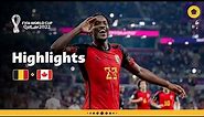 Alphonso Davies v Kevin De Bruyne | Belgium v Canada highlights | FIFA World Cup Qatar 2022