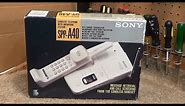 Sony SPP-A40 10-Channel Cordless Phone with Answering System | Unboxing