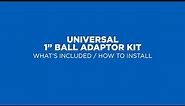 Quad Lock How To - Universal 1" Ball Adaptor Kits