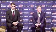 Kevin Love Full Press Conference - Cleveland Cavaliers