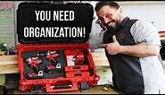 How To ORGANIZE ANY TOOL BOX In UNDER 8 MINUTES!