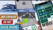 How To Check iPhone Waterproof Or Not | Which iPhone is Waterproof | iPhone Waterproof Test |