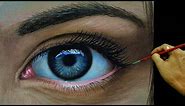 How to Paint a Realistic Eye in Acrylic by JM Lisondra