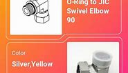 Types of swivel hydraulic fittings, hydraulic swivel fittings, swivel hydraulic hose fittings