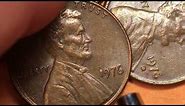 US 1976 Pennies- $ Worth Money - Valuable Bicentennial United States Lincoln Memorial One Cent Coins