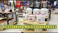 RICE COOKER/ MULTI COOKER PRICES/ SM APPLIANCE/ SM SUPERMALLS / PHILIPPINES
