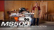 Wood-Mizer MS500 Sliding Table Saw | See it in Action | Wood-Mizer Europe