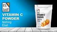It's Just! - Vitamin C Powder, 100% Pure Ascorbic Acid, Food Grade, Immune Support, Homemade Cosmetics (11oz)