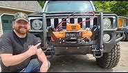 Building a Custom Winch Set Up for My Hummer!