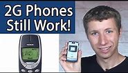2G Cell Phones Still Work on T-Mobile! Using a RAZR in 2023