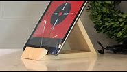 DIY Wood iPad Stand | DIY Woodworking