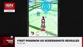 First Pokemon GO Screenshots Revealed News