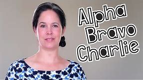 Learn the Phonetic Alphabet