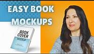 How To Create A Book Mockup - Easy and without using Photoshop
