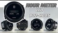 B02-H005 LCD Digital Hour Meter | RICO Instrument
