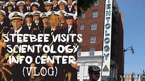 Steebee visits Scientology Info Center (Hollywood Blvd.)