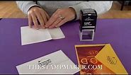 Designer & Monogram Address Stamps