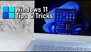 Windows 11 Tips & Tricks You Should Be Using!