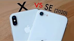 iPhone SE 2020 Vs iPhone X CAMERA TEST! (Photo / Video Comparison)