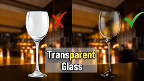 How to make Transparent Glass in Photoshop