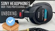 Sony MDR-7506 Professional Large Diaphragm Headphones [Unboxing]