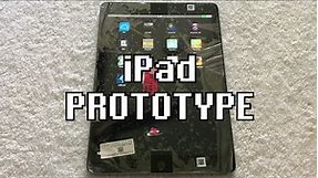 Apple iPad Prototype - 6th Generation (PRQ Stage) - Engineering Testing Unit - Apple History
