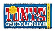 Tony's Chocolonely - 70% Dark Chocolate Bar - Belgium Chocolate, No Artificial Flavoring, Fairtrade & B Corp Certified - 6.35 Oz