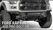 Ford Raptor ADD PRO Bolt-On Front Bumper