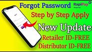 Rapipay Forgot Password setap step by step apply | Retailer & distributor id free |@AsrafTek