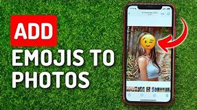 How to Add Emojis to Photos on iPhone & Ipad