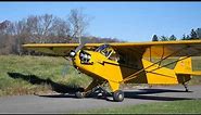 1941 Piper J3 Cub Aircraft Review with Flight in NorthEast