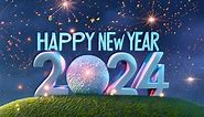 Wishes Happy New Year 2024 GIF Image