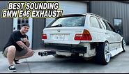 Building the BEST Sounding Custom BMW Exhaust EVER For my E46 Wagon