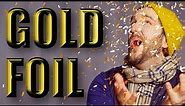 Gold Foil Printing vs Pantone Metallic Ink vs Foil Paper vs Cold Foil vs Scodix