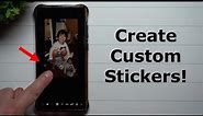 New! Create Custom Stickers - Actually Pretty Cool