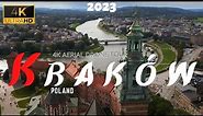 Kraków, Poland 🇵🇱 4K Aerial Drone Footage (With Subtitles)