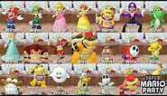 Super Mario Party 〇 All Characters Win and Lose Animations