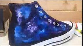 Custom Converse: Galaxy