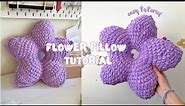 ✿ crochet flower cushion/pillow tutorial | cute & beginner-friendly