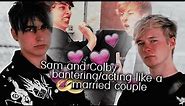 Sam and Colby Acting/Bantering Like Married Couple