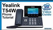 Yealink T54W Phone Tutorial｜UD Voice Video Guide