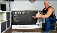 LG A1 OLED, unboxing,setup & demo