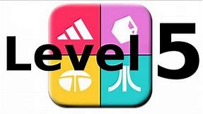 Logos Quiz Game - Level 5 - Walkthrough - All Answers