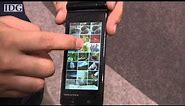 CEATEC: Fujitsu's dual-screen phone prototype