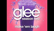 Glee - Make 'Em Laugh [LYRICS]