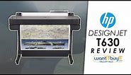 HP DesignJet T630 Review 2021 - Easiest Large Form Plotter Printer!
